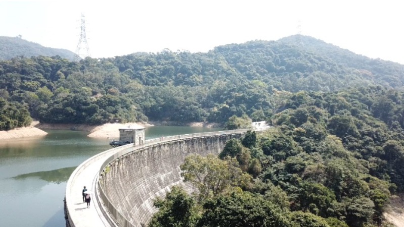 水霸 - 九龍水塘  - 航拍素材